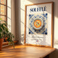 Soufflé – French Dish, Brasserie Print, no-text version framed in wood
