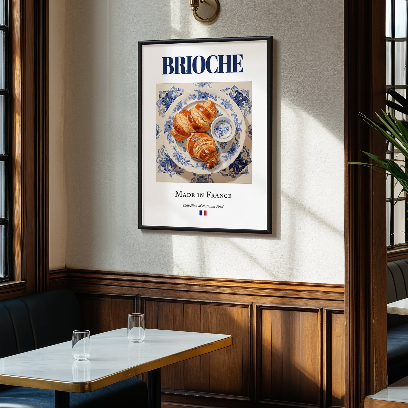 Brioche – French Bread Dish, Brasserie Still Life, clean layout with no caption
