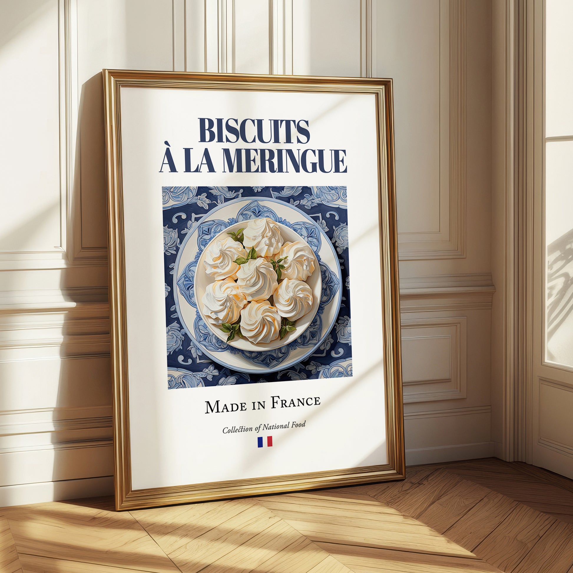 Meringue Cookies – French Dessert Dish, Tavern Art
