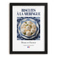 Meringue Cookies – French Dessert Dish, Tavern Art, in sleek black frame