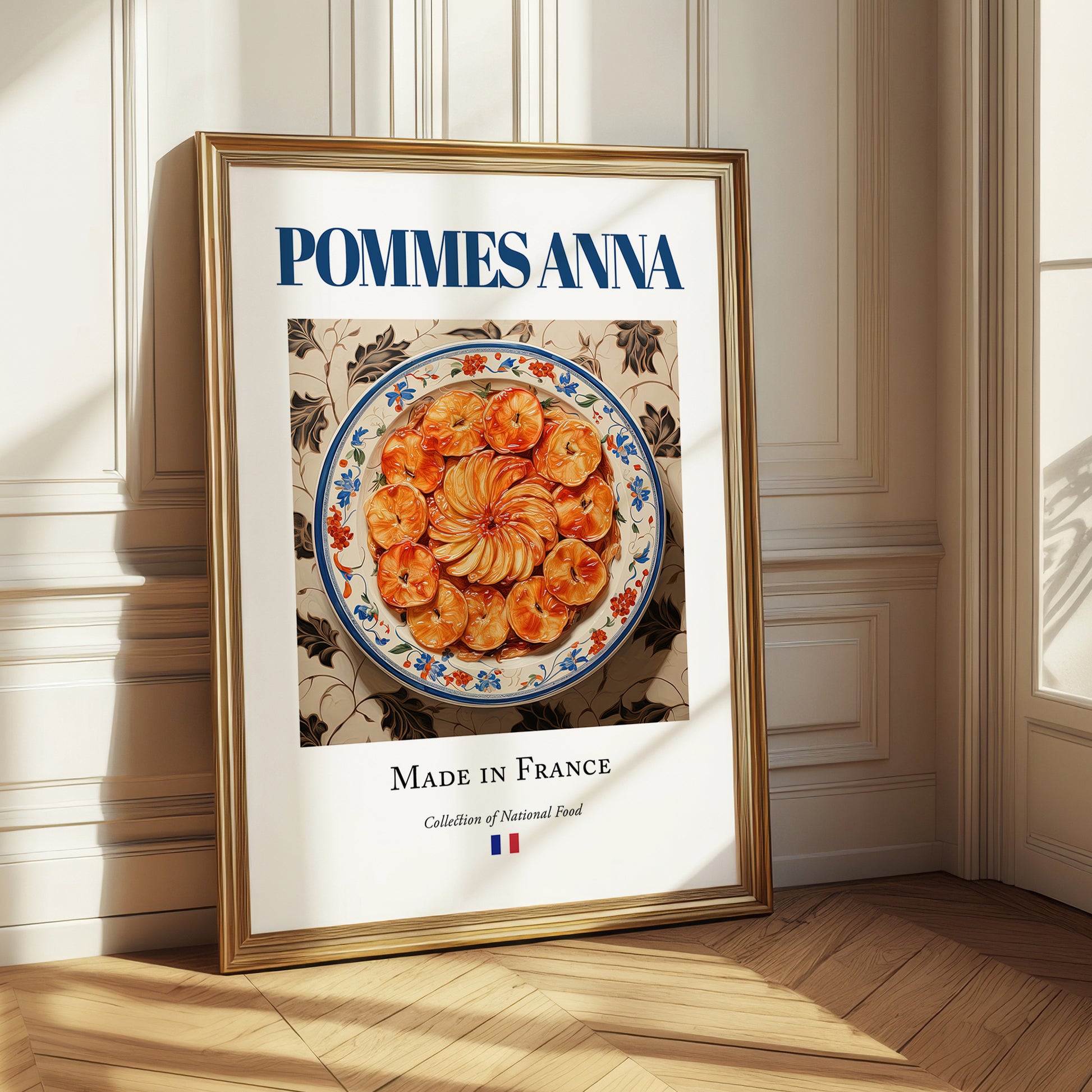 Pommes Anna – French Dish, Café Wall Decor