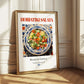 Horiatiki salata – Greek Salad Dish, Brasserie Print