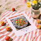 Horiatiki salata – Greek Salad Dish, Brasserie Print, unframed on coastal sand