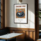 Americano – Italian Coffee, Street Café Illustration, clean layout with no caption