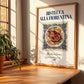 Bistecca alla Fiorentina – Italian Meat Dish, Fine Dining Restaurant Poster, no-text version framed in wood
