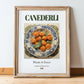 Canederli – Italian Dish, Restaurant Poster, in wooden frame leaning on the floor