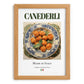 Canederli – Italian Dish, Restaurant Poster, set in oak frame