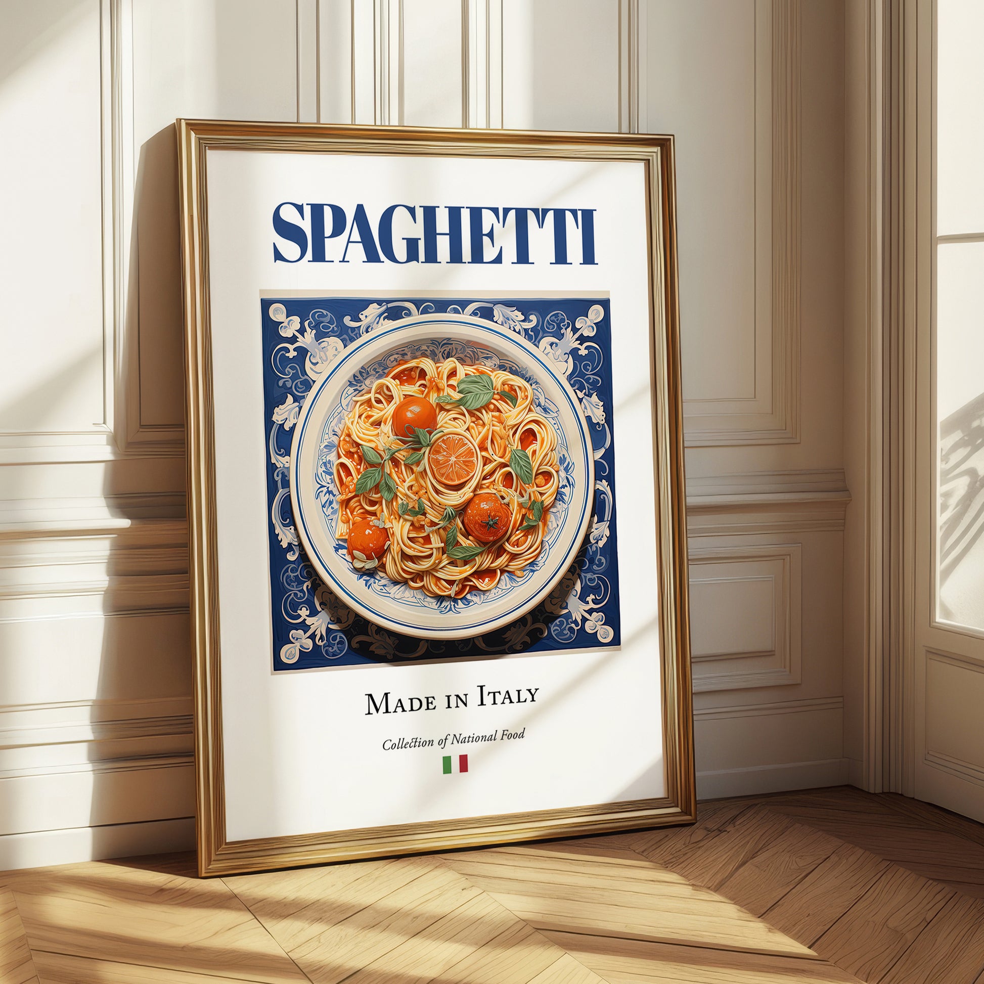 Spaghetti – Italian Pasta, Trattoria Wall Art