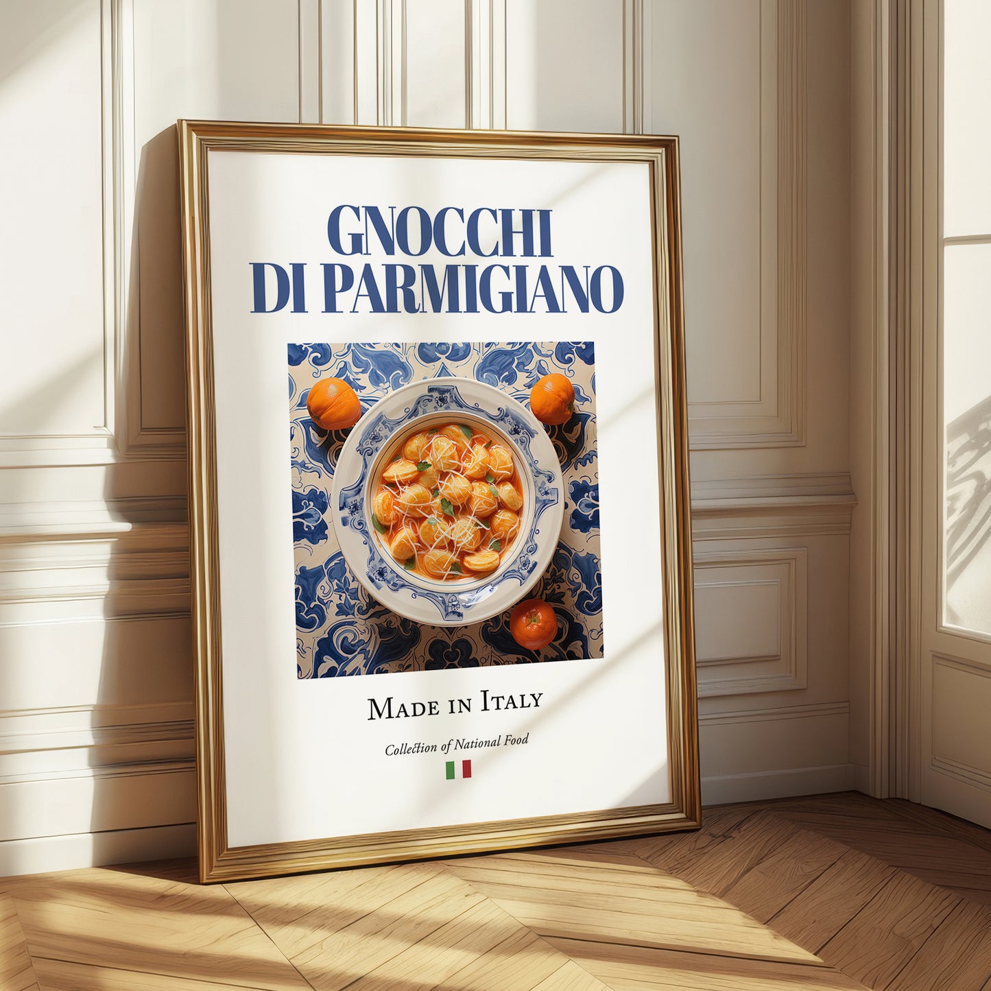 Gnocchi di Parmigiano – Italian Dish, Café Poster