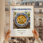 Gnocchi di Polenta – Italian Dish, Bistro Painting, styled in a charming Paris street view