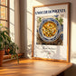 Gnocchi di Polenta – Italian Dish, Bistro Painting, no-text version framed in wood