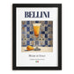 Bellini – Italian Cocktail Drink, Cocktail Lounge Print, in sleek black frame