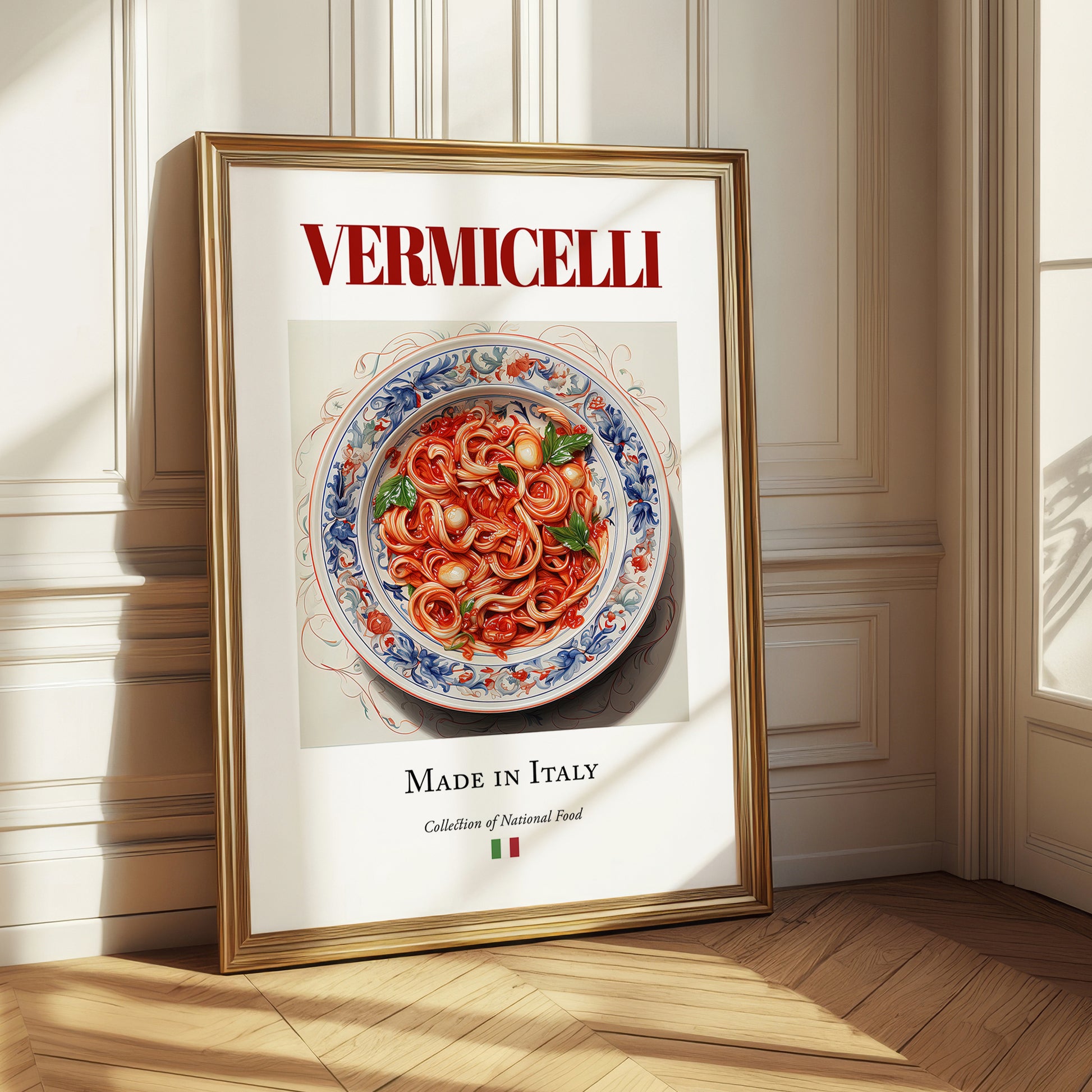 Vermicelli – Italian Pasta, Osteria Print