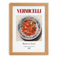 Vermicelli – Italian Pasta, Osteria Print, set in oak frame