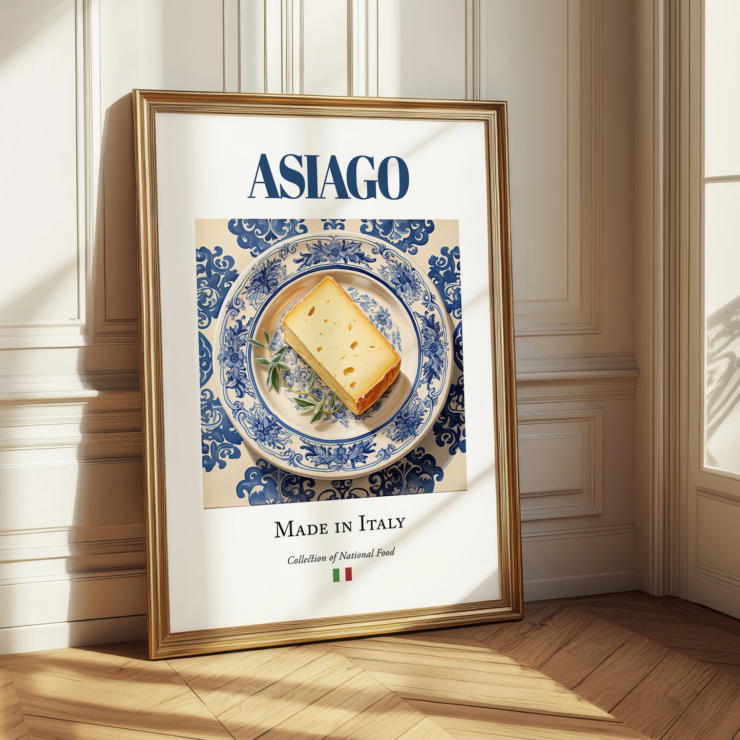 Asiago – Italian Cheese Dish, Tavern Wall Decor