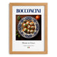 Bocconcini – Italian Cheese Dish, Farmhouse Kitchen Painting, set in oak frame