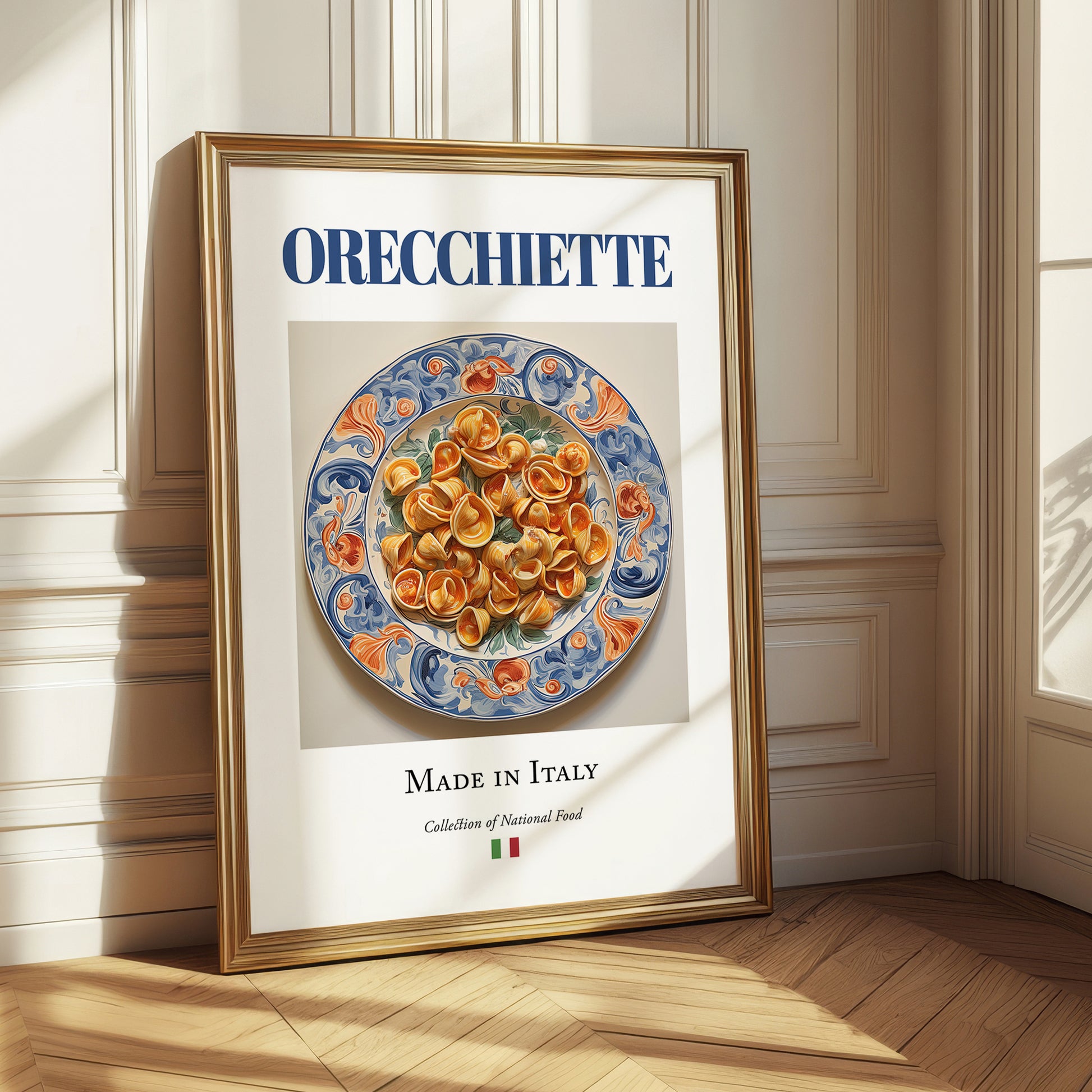 Orecchiette – Italian Pasta, Trattoria Print