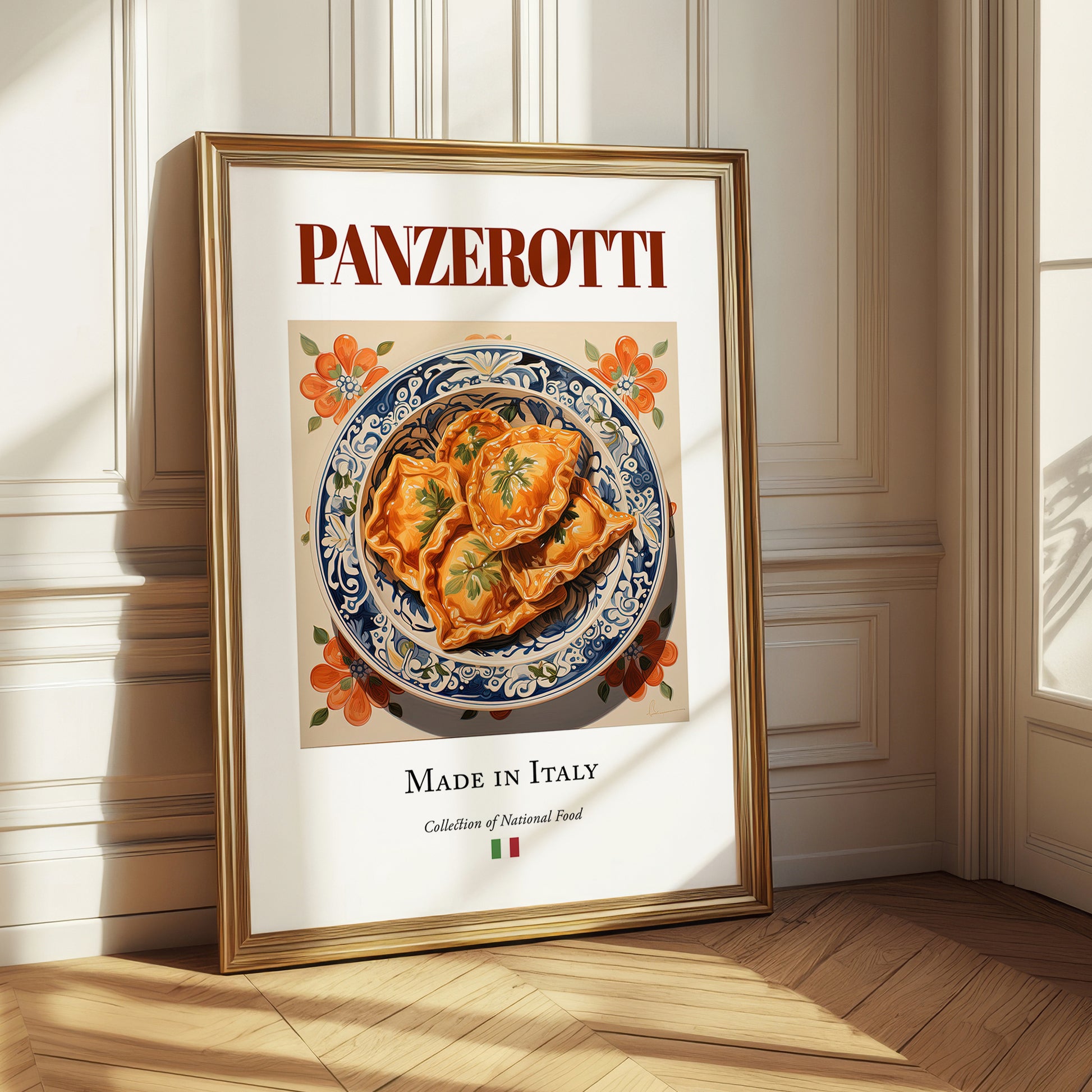 Panzerotti – Italian Dish, Farmhouse Kitchen Poster