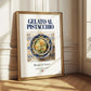 Gelato al pistacchio – Italian Dessert Dish, Brasserie Print