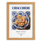 Chiacchiere – Italian Dessert Dish, Farmhouse Kitchen Poster, set in oak frame