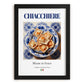 Chiacchiere – Italian Dessert Dish, Farmhouse Kitchen Poster, in sleek black frame