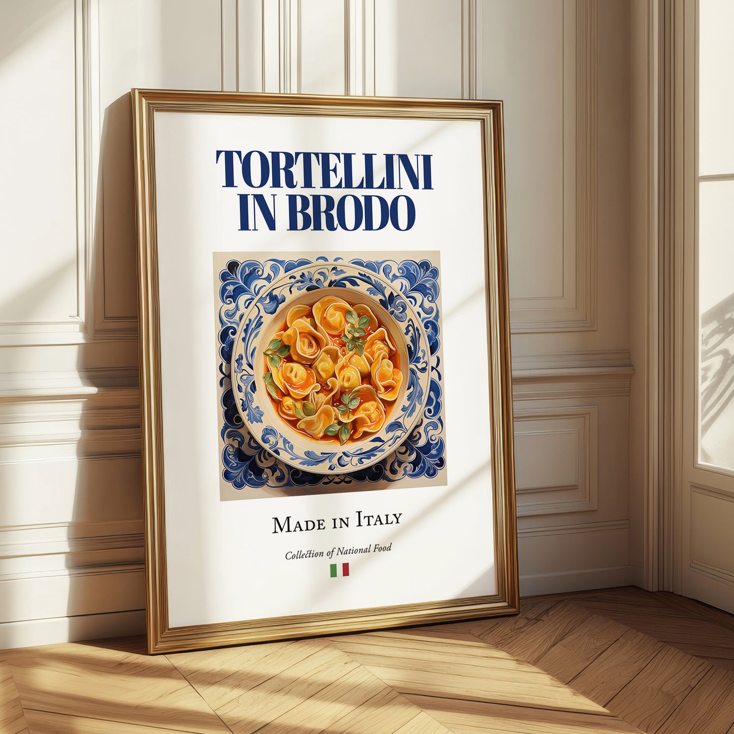 Tortellini in brodo – Italian Pasta, Osteria Illustration