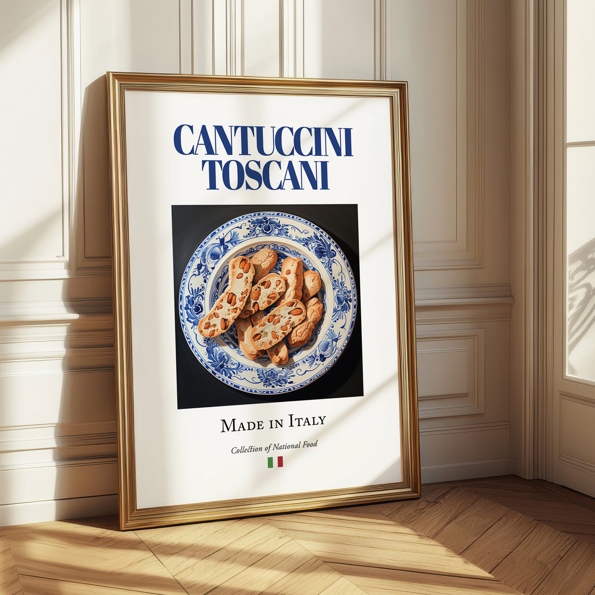 Cantuccini Toscani – Italian Dessert Dish, Tavern Poster