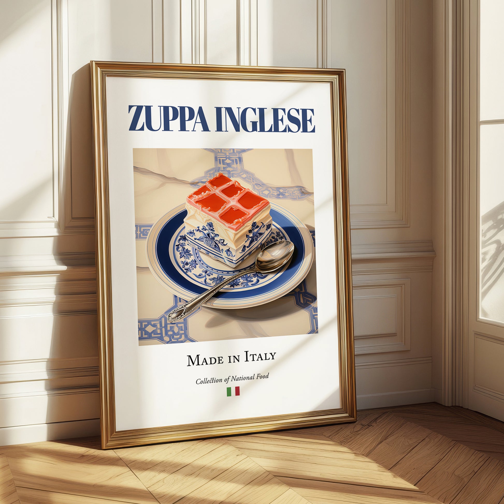 Zuppa Inglese – Italian Dessert Dish, Bistro Poster