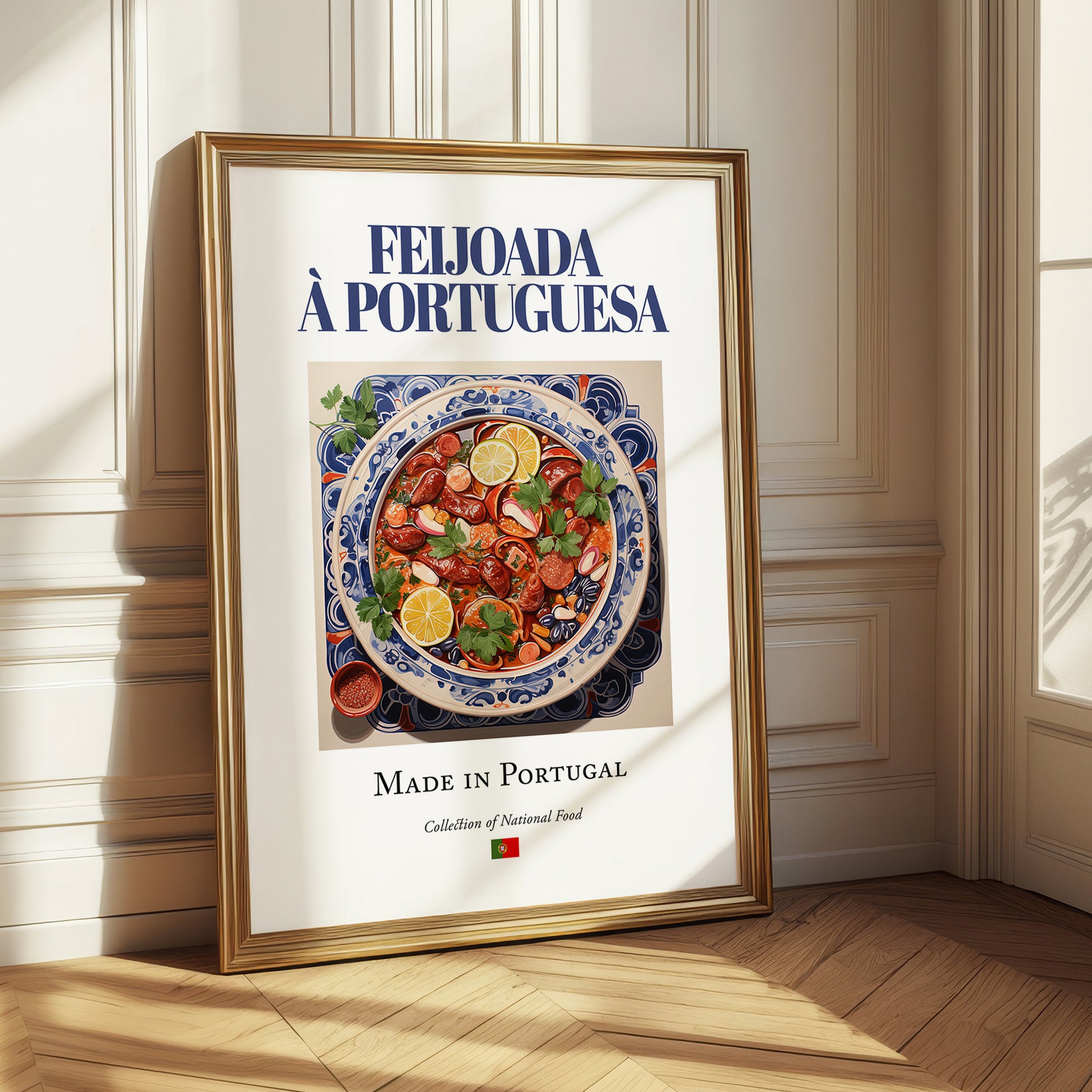 Feijoada à portuguesa – Portuguese Stew Dish, Fine Dining Restaurant Wall Art