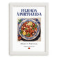 Feijoada à portuguesa – Portuguese Stew Dish, Fine Dining Restaurant Wall Art, placed in minimal white frame