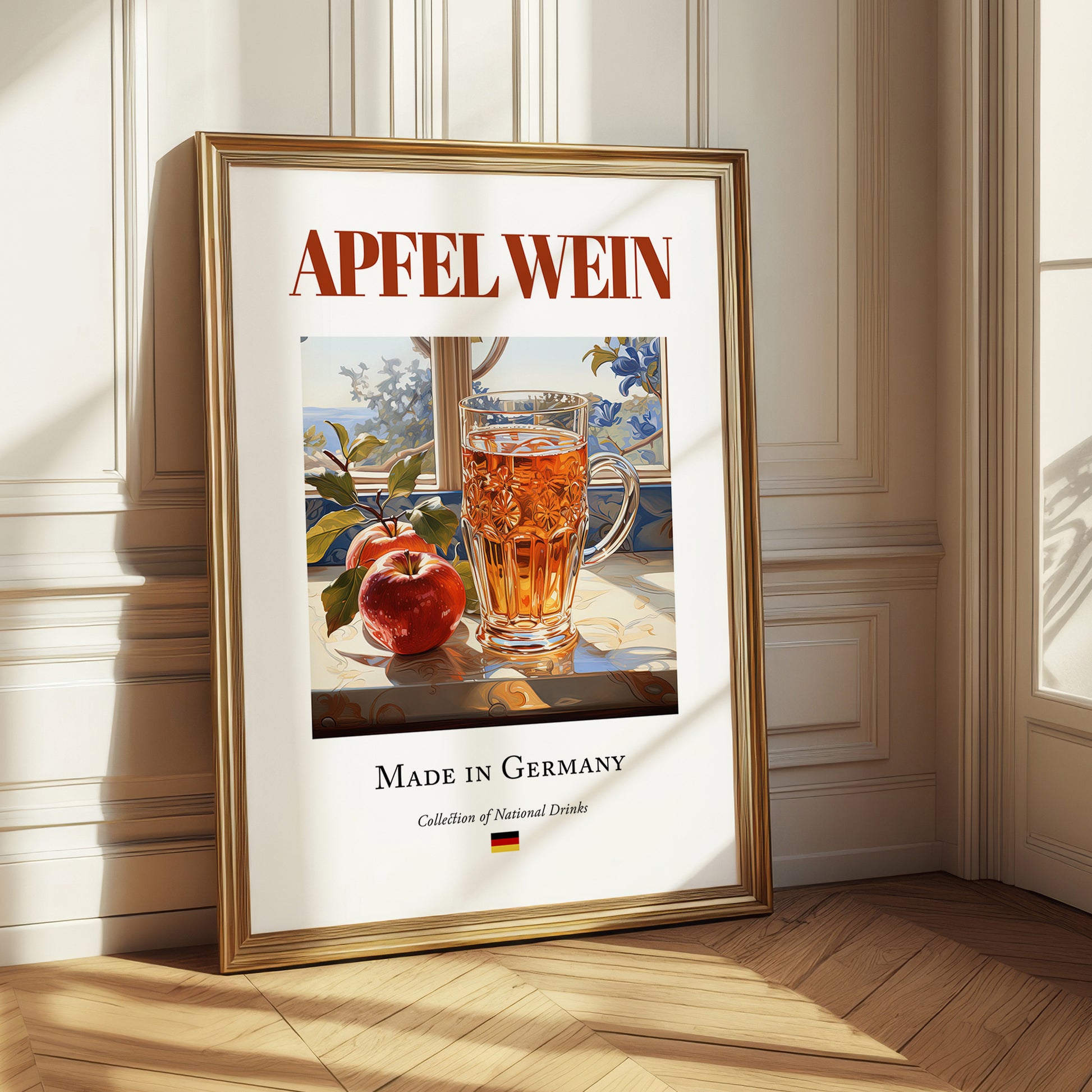 Apfelwein – German Cider Cider, Cider House Poster
