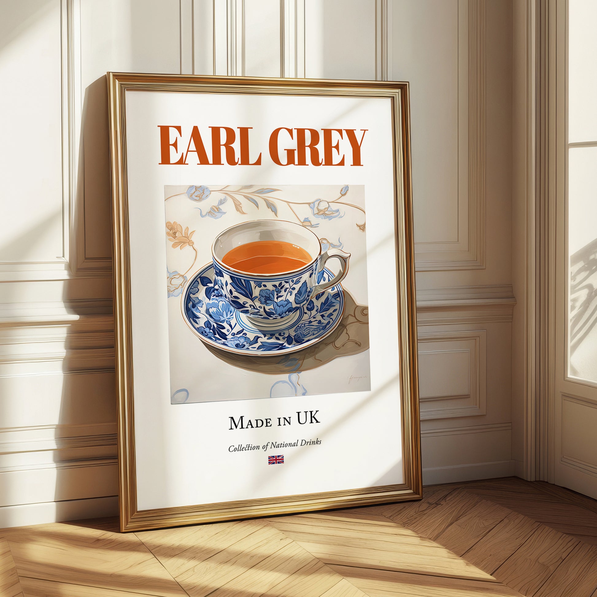 Earl Grey – English Tea, Tea Room Poster