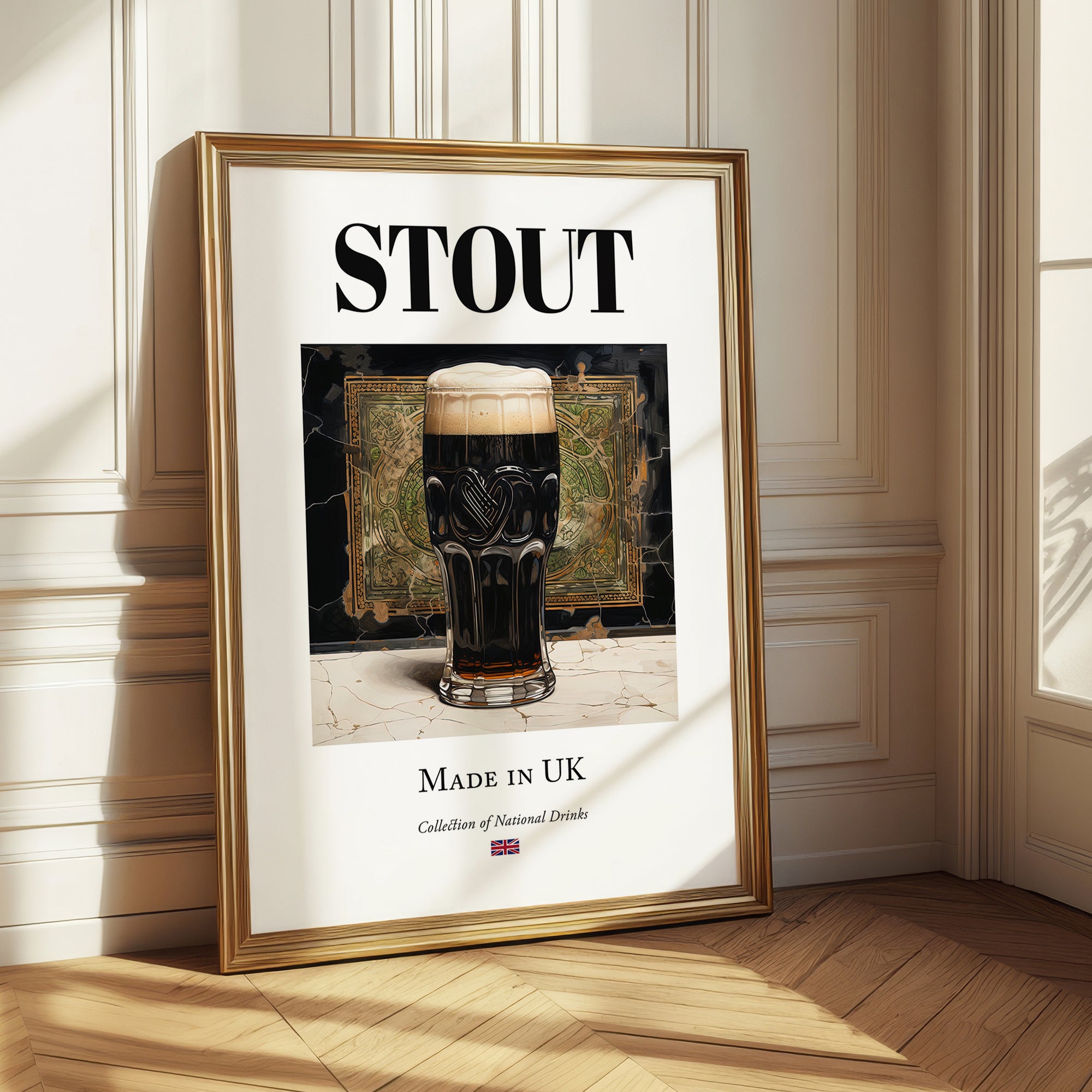 Stout – English Beer, Sports Bar Poster