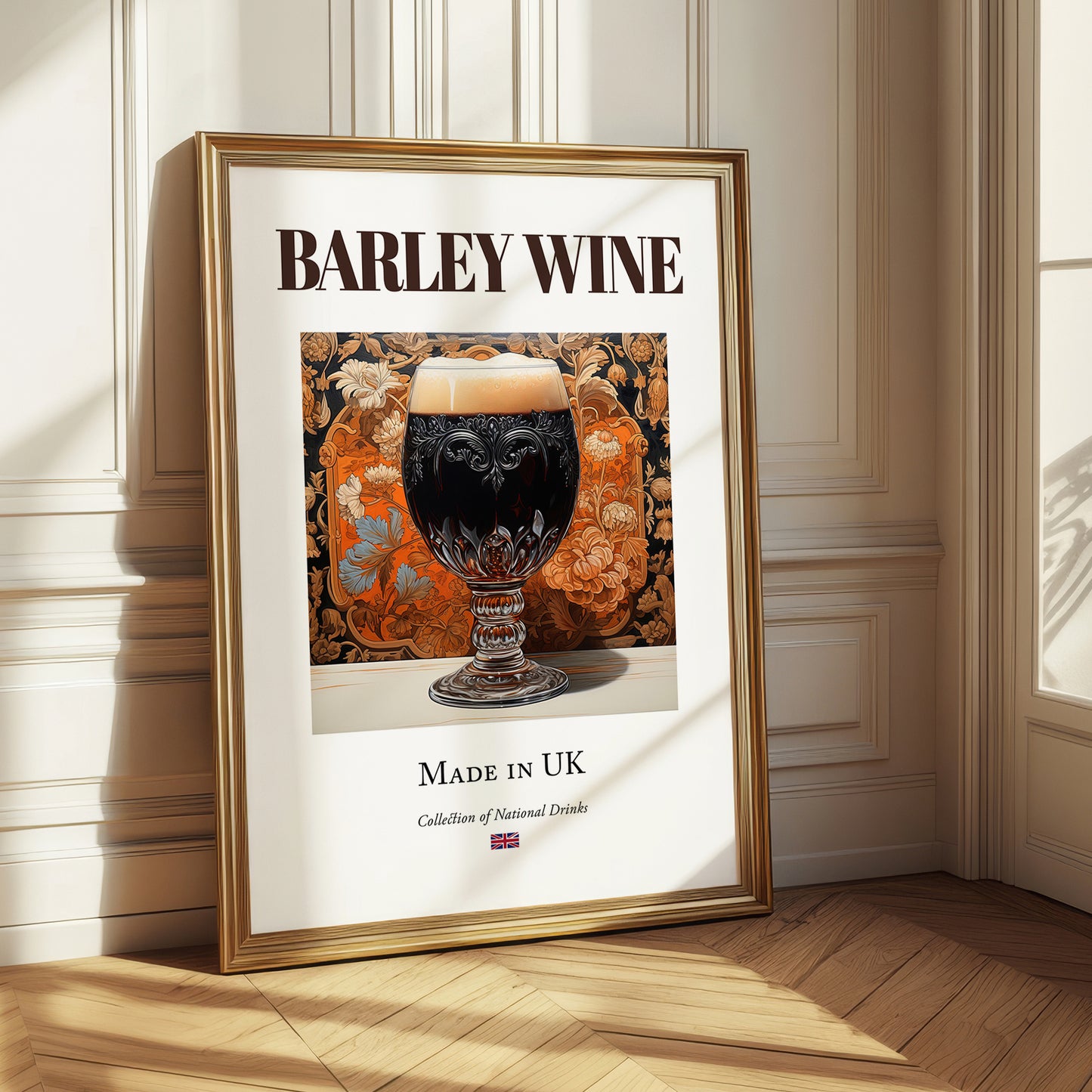 Barley Wine – English Beer, Sports Bar Poster
