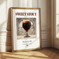 Sweet Stout – English Beer, Gastropub Print