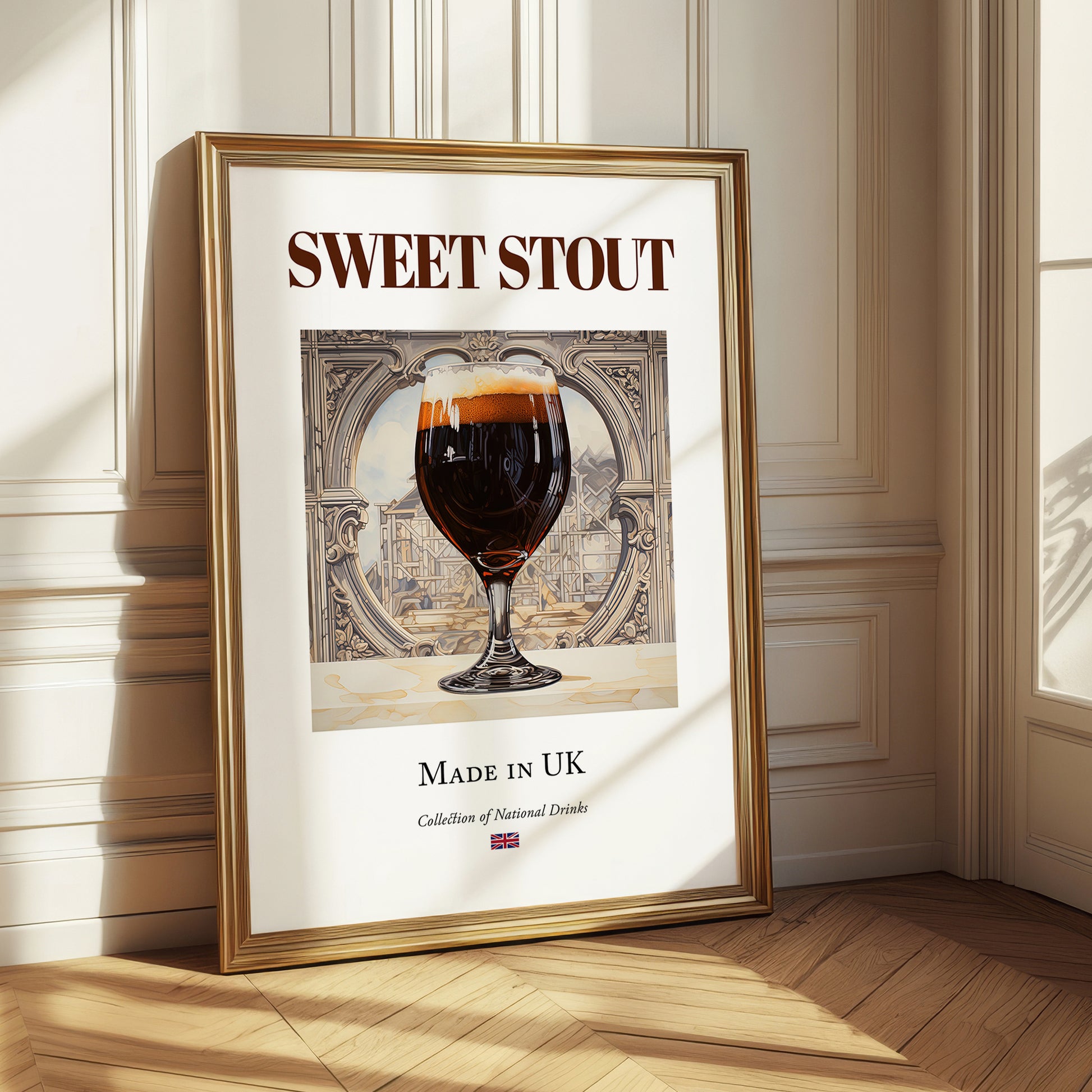 Sweet Stout – English Beer, Gastropub Print
