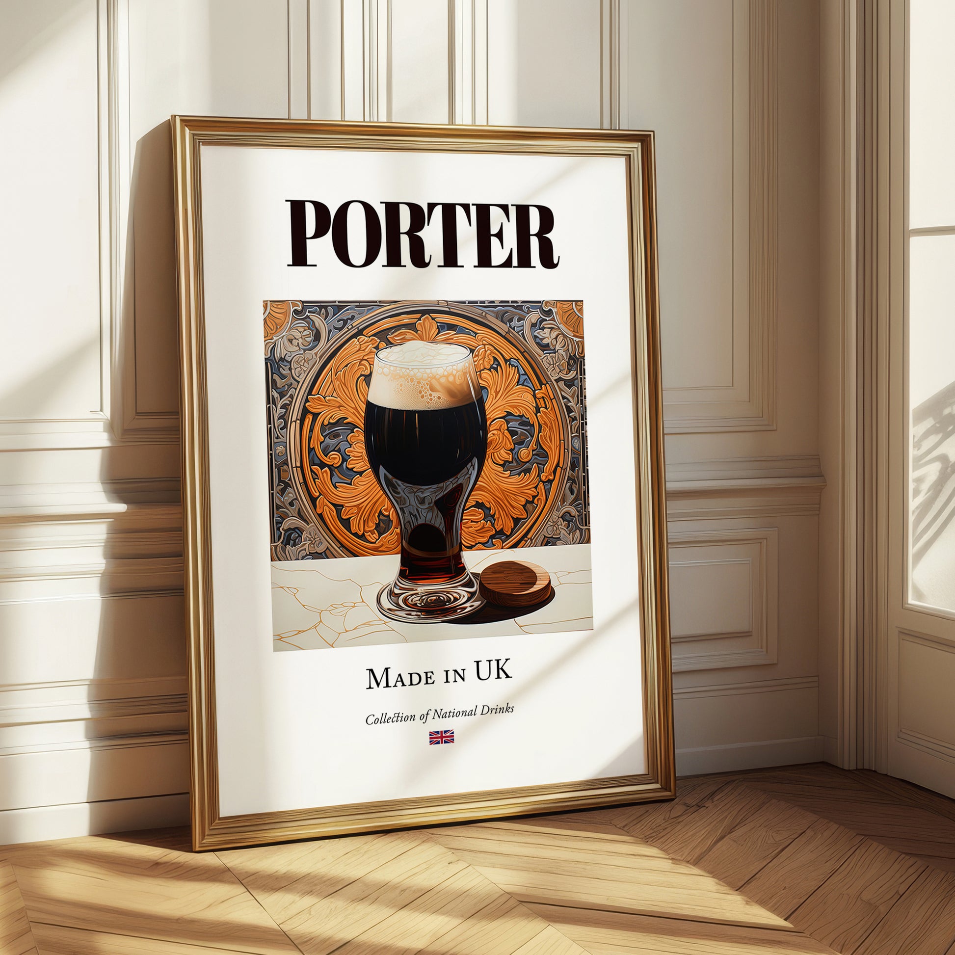 Porter – English Beer, Taproom Poster