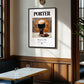Porter – English Beer, Taproom Poster, clean layout with no caption