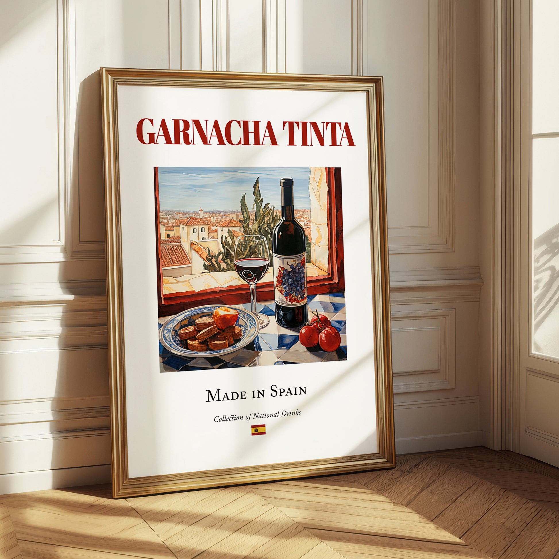Garnacha tinta – Spanish Red Wine, Vinoteca Wall Art