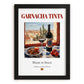 Garnacha tinta – Spanish Red Wine, Vinoteca Wall Art, in sleek black frame