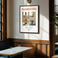Palomino Fino – Spanish White Wine, Vineyard Terrace Print, clean layout with no caption