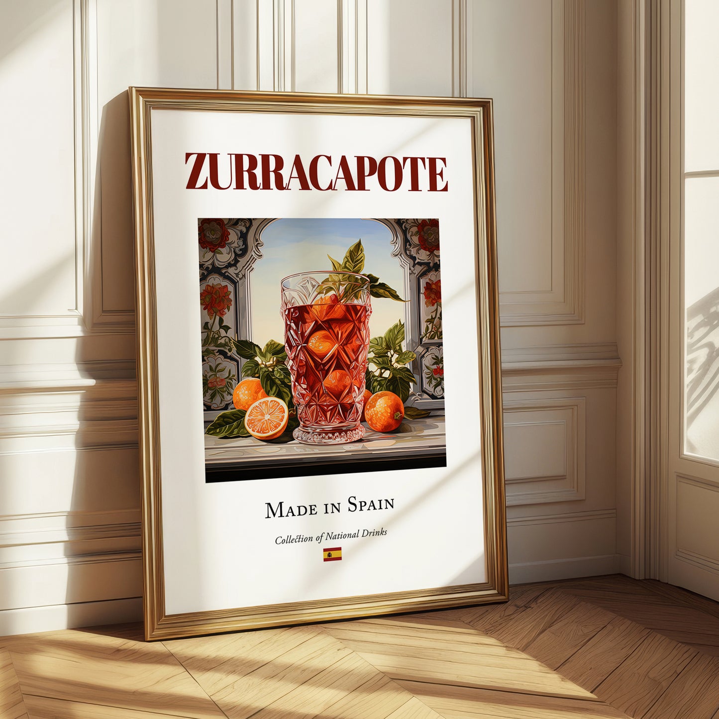 Zurracapote – Spanish Cocktail Drink, Sky Bar Print