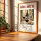 Côte-Rôtie – French Red Wine, Enoteca Wall Art, no-text version framed in wood