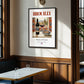 Brouilly – French Red Wine, Wine Bar Print, clean layout with no caption