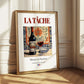 La Tâche – French Red Wine, Wine Bar Illustration