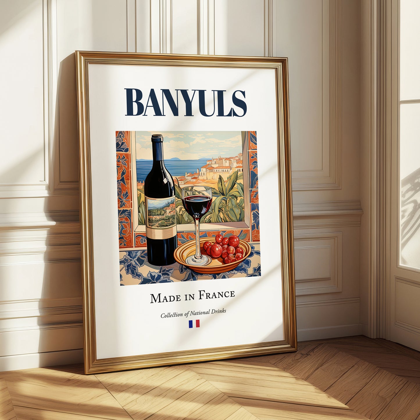 Banyuls – French Dessert Wine, Vineyard Terrace Art