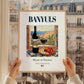 Banyuls – French Dessert Wine, Vineyard Terrace Art, styled in a charming Paris street view