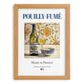 Pouilly-Fumé – French White Wine, Tasting Room Still Life, set in oak frame