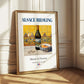 Alsace Riesling – French White Wine, Bodega Wall Decor