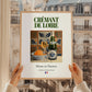 Crémant de Loire – French Sparkling Wine, Wine Bar Illustration, styled in a charming Paris street view